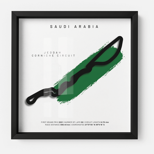 Saudi Arabia // Jeddah Corniche Circuit - SporticArt - SporticArt