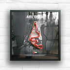 Abu Dhabi // Yas Marina Circuit SporticArt® Black Studio - SporticArt - SporticArt
