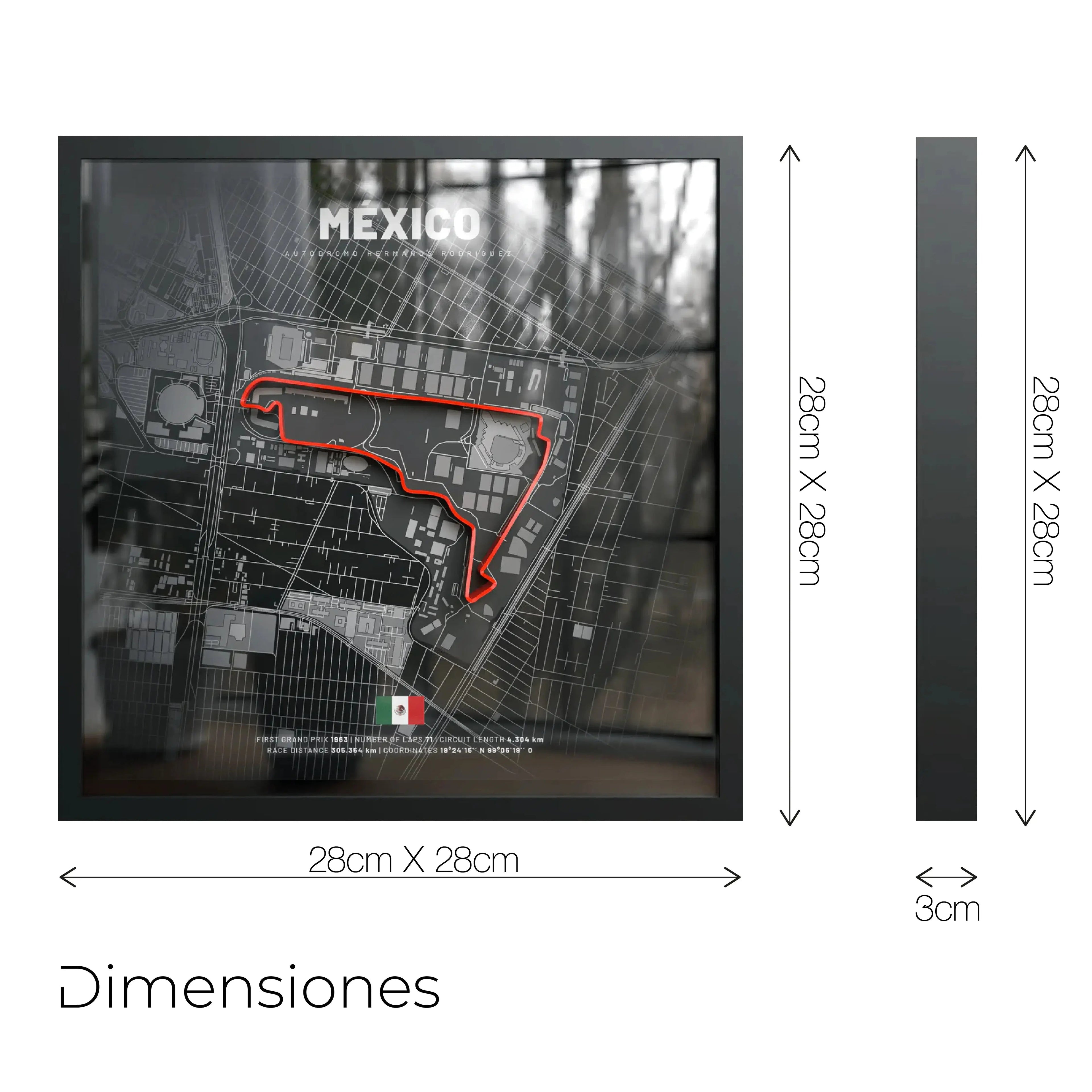 Abu Dhabi // Yas Marina Circuit SporticArt® Black Studio - SporticArt - SporticArt