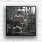Cuadro 3D Black 43x43cm + Set 25 Circuitos Gratis | SporticArt