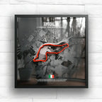 Italy // Autodromo Enzo e Dino Ferrari SporticArt® Black Studio - SporticArt - SporticArt