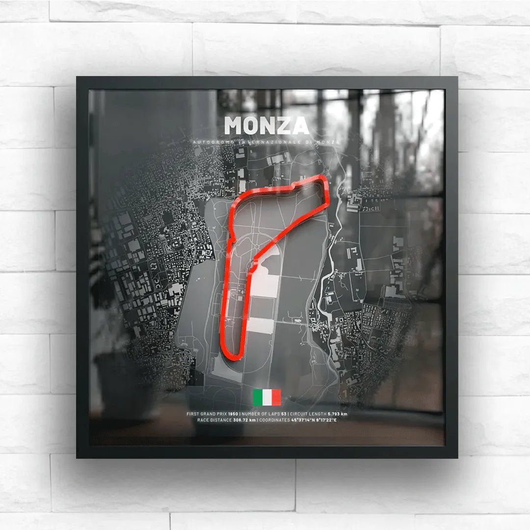 Italy // Autodromo Nazionale Monza SporticArt® Black Studio - SporticArt - SporticArt
