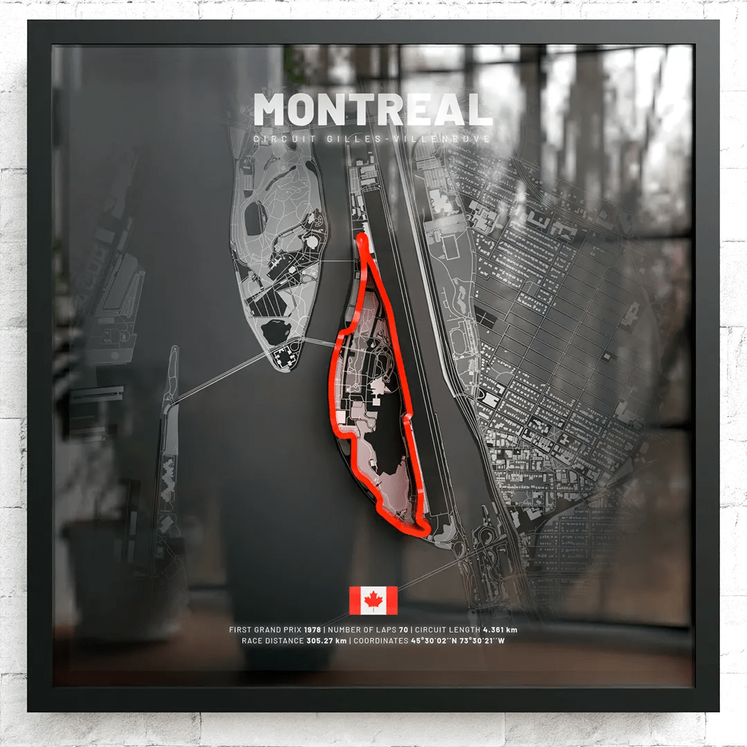 Monaco + Canada Black Pack - SporticArt - SporticArt