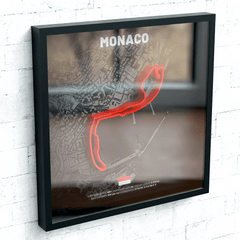 Monaco // Circuit de Monaco SporticArt® Black