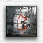 U.S.A. // Las Vegas Street Circuit SporticArt® Black Studio - SporticArt - SporticArt