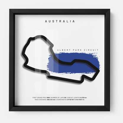 Australia // Albert Park Circuit - SporticArt - SporticArt