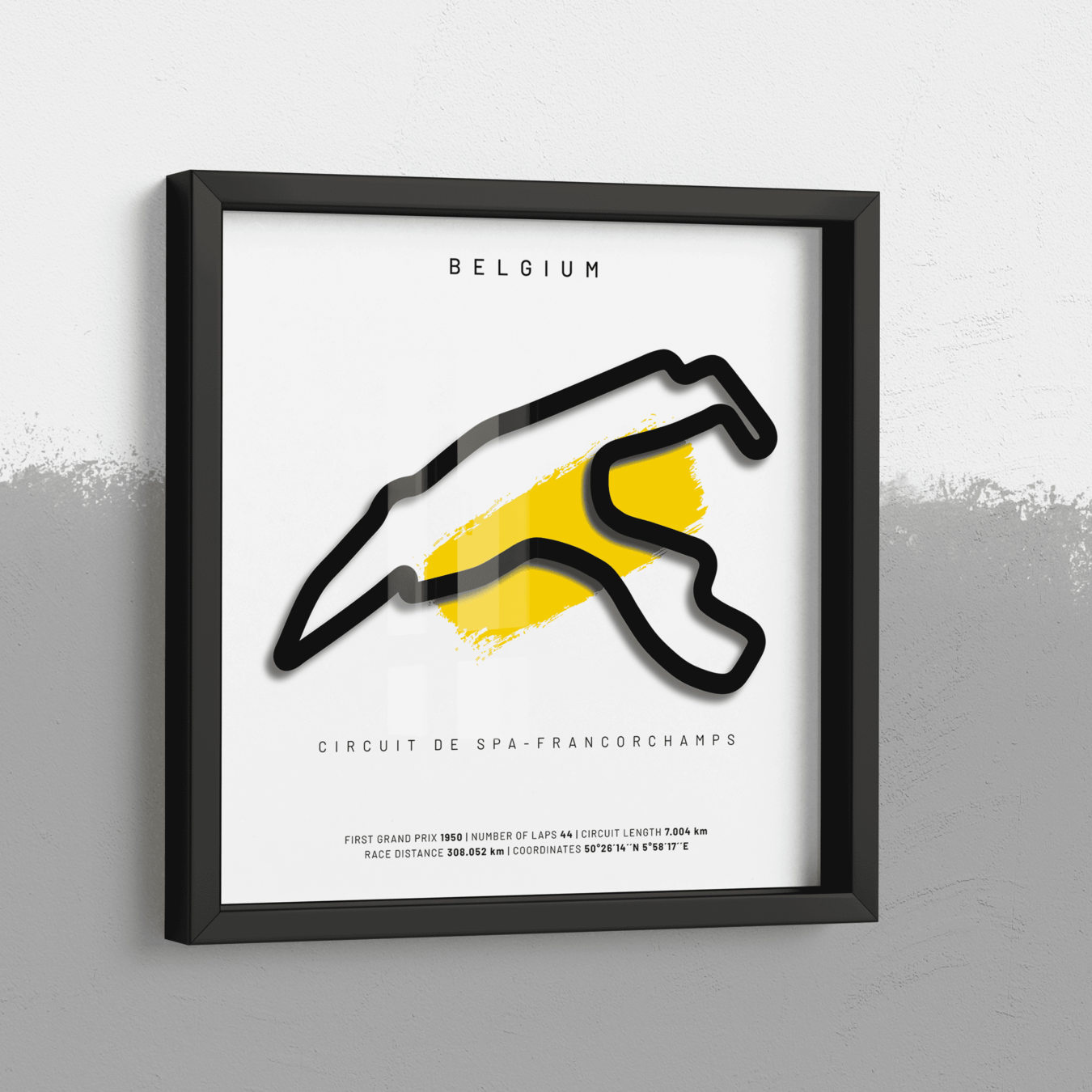 Belgium // Circuit de Spa-Francorchamps - SporticArt - SporticArt