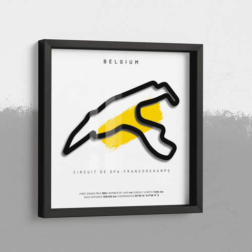 Belgium // Circuit de Spa-Francorchamps - SporticArt - SporticArt