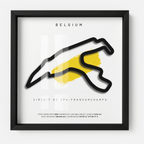 Belgium // Circuit de Spa-Francorchamps - SporticArt - SporticArt