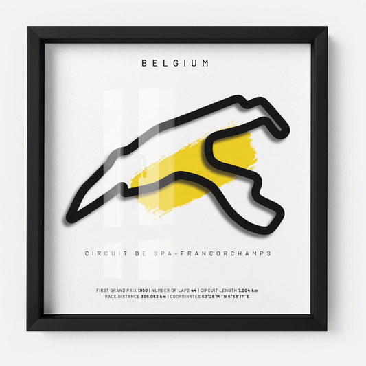 Belgium // Circuit de Spa-Francorchamps - SporticArt - SporticArt