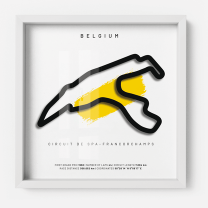 Belgium // Circuit de Spa-Francorchamps - SporticArt - SporticArt