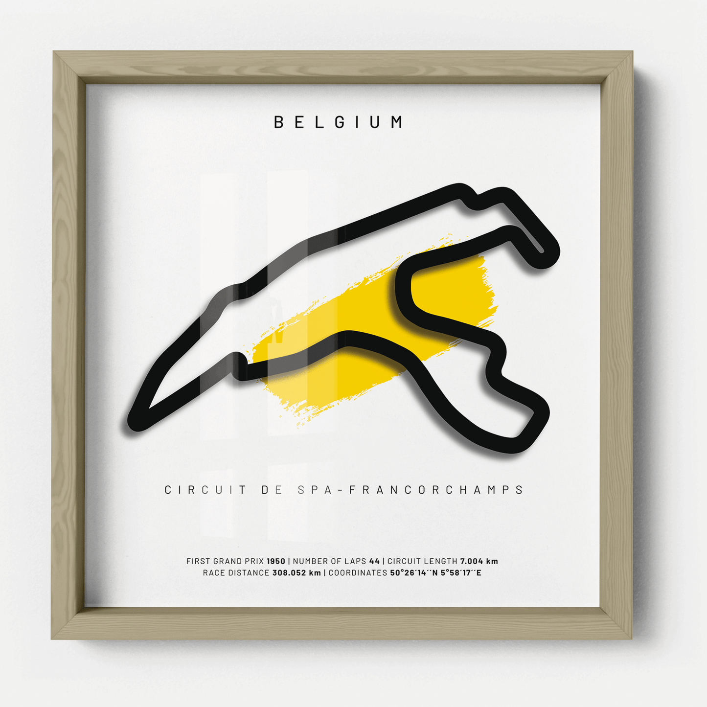 Belgium // Circuit de Spa-Francorchamps - SporticArt - SporticArt