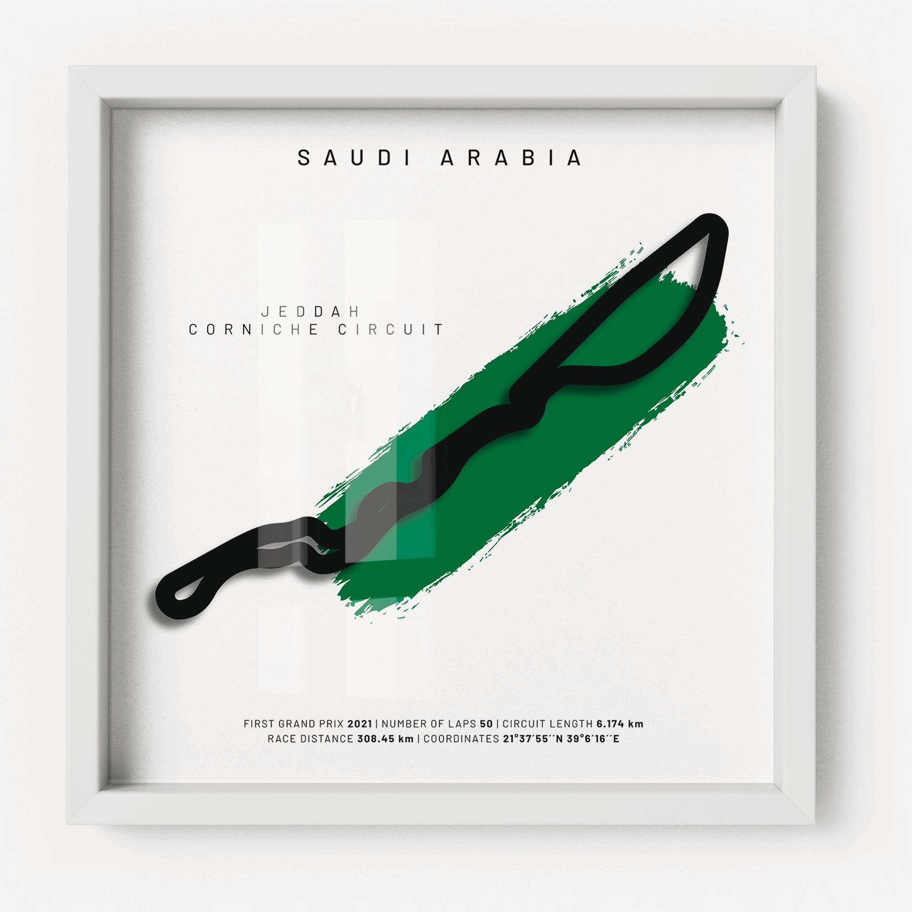 Saudi Arabia // Jeddah Corniche Circuit - SporticArt - SporticArt
