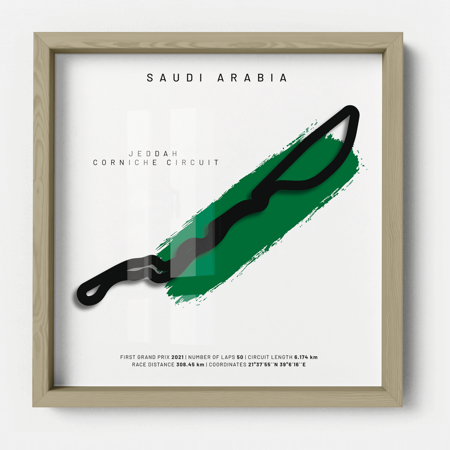 Saudi Arabia // Jeddah Corniche Circuit - SporticArt - SporticArt